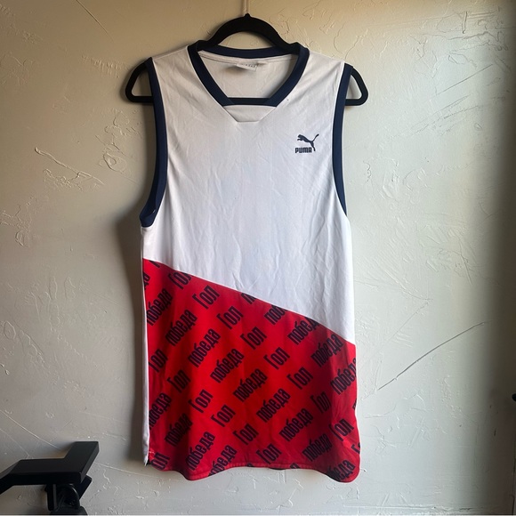 Puma White 2018 World Cup Women's Athletic Jersey Dress Size Small - Picture 3 of 10